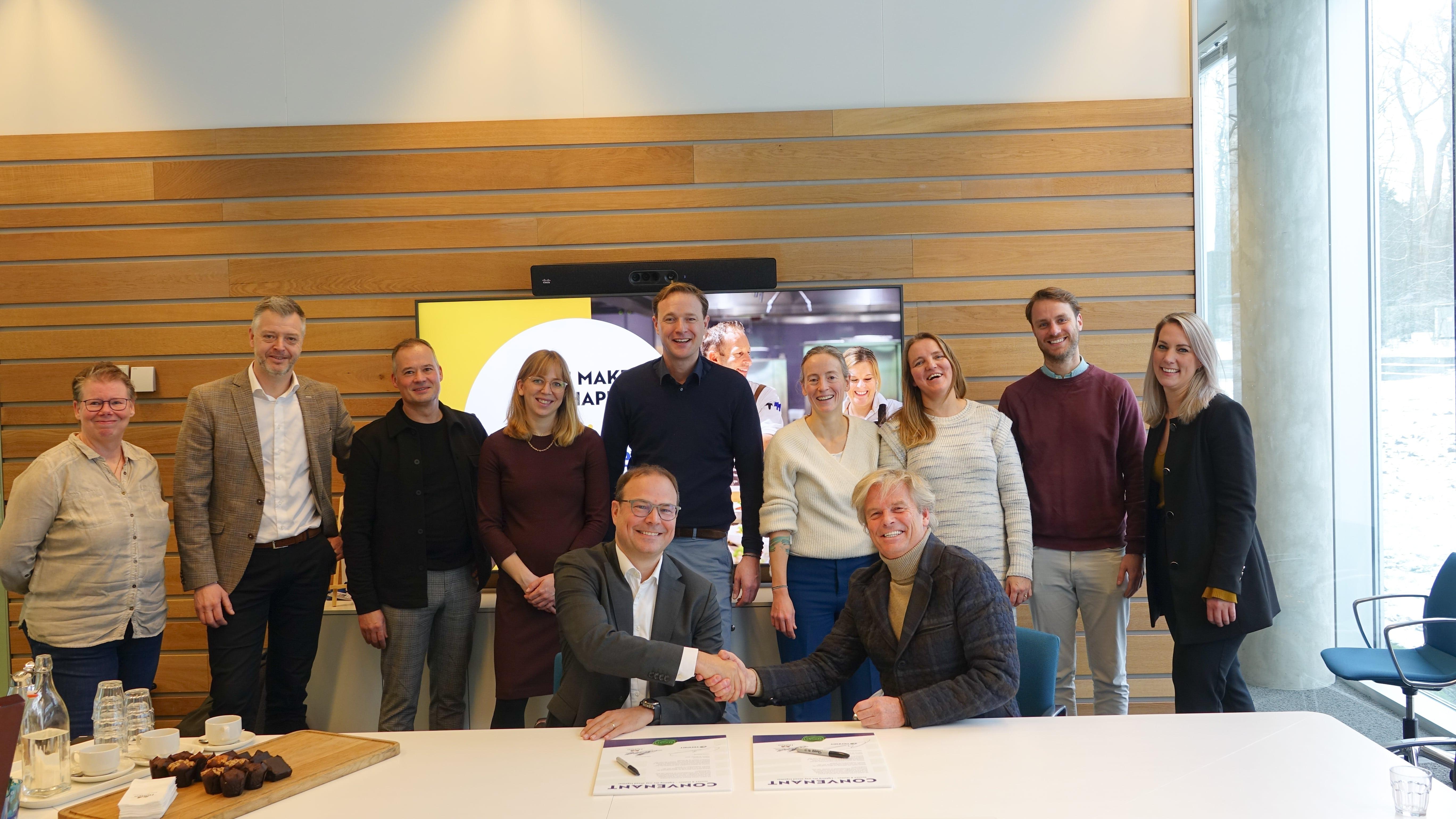 Tekenmoment TenneT - business catering